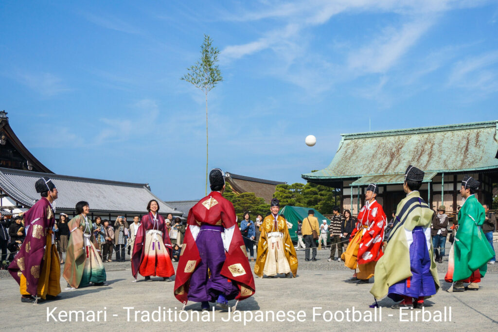 Kemari - Japanese Football Sport